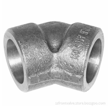 Forged Steel High Pressure Socket Welded 45 Degree Elbow